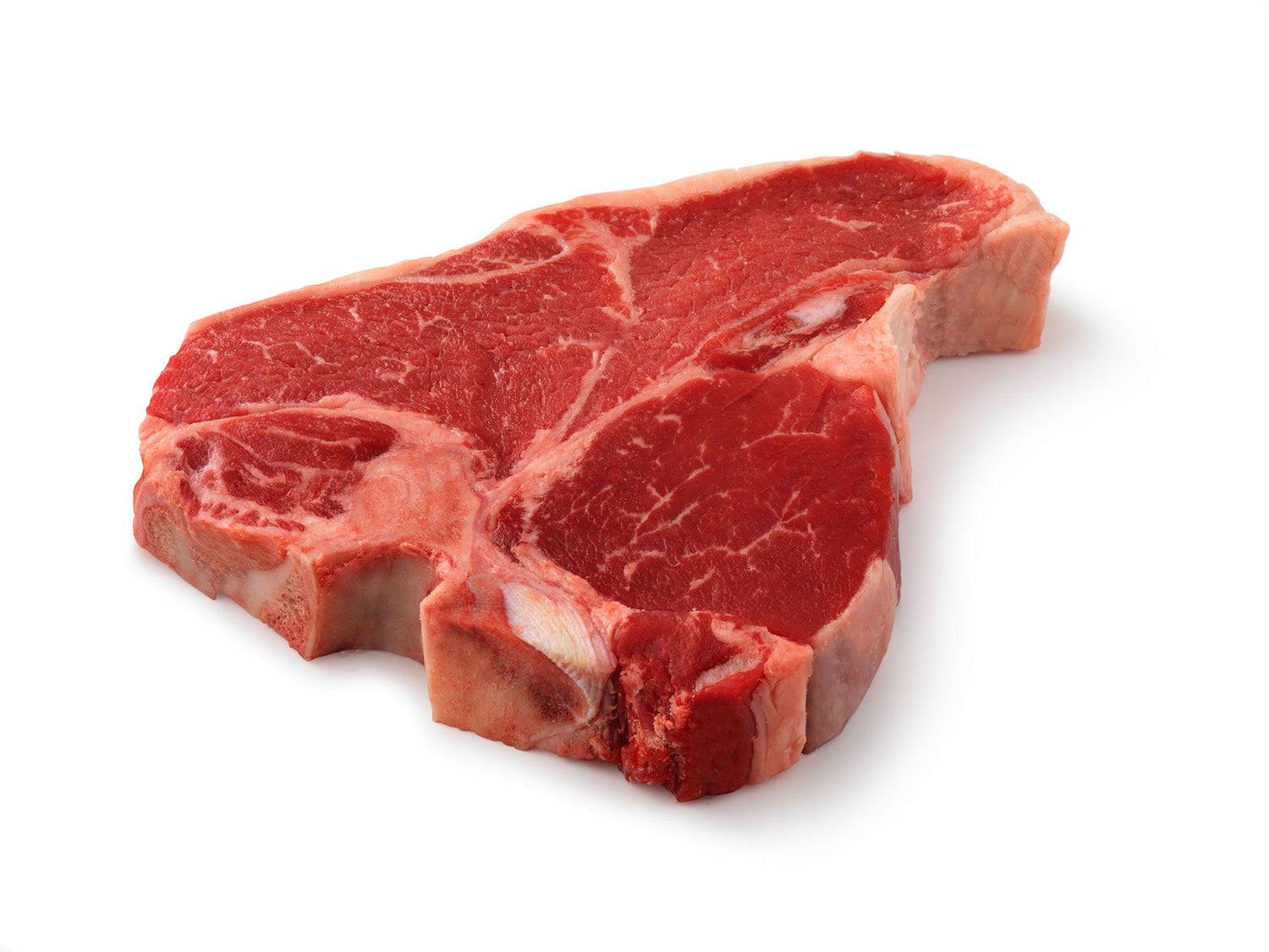 Henderson Beef Porterhouse Steak, home-raised Angus beef